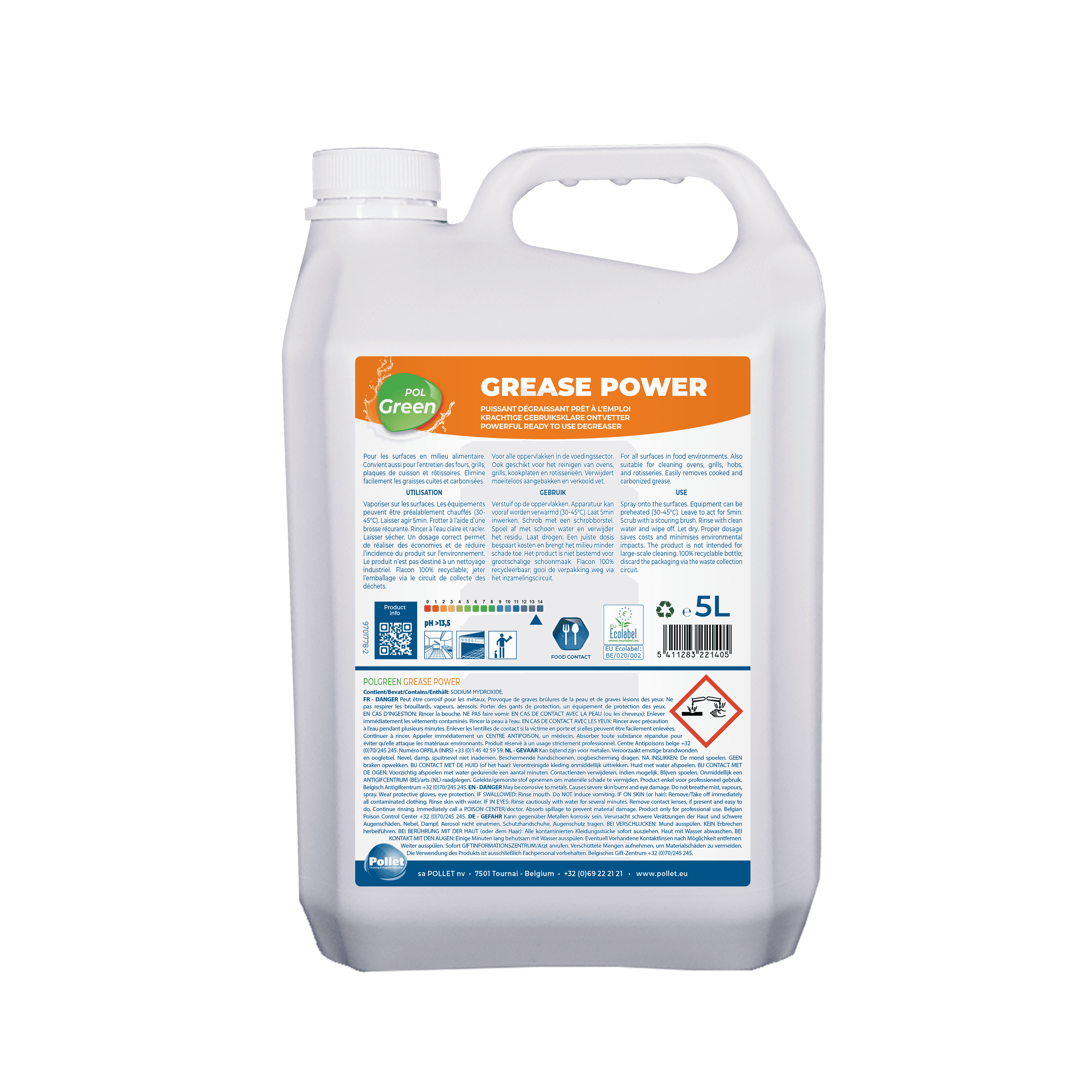 PolGreen Grease Power 5L